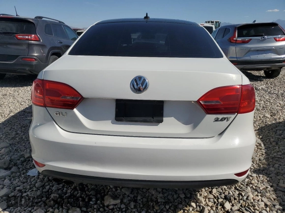 2012 Volkswagen Jetta GLI Autobahn with VIN 3VW5A7AJXCM087214, listed as a Copart auction lot 75011884 with 127,079 mi miles and Salvage title. Bid and sale history available at DreamBid. Image 6.