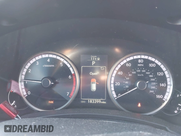 2015 Lexus NX 200t with VIN JTJBARBZ5F2017389, listed as a IAAI auction lot 41317357 with 183,399 mi miles. Bid and sale history available at carsss.com. Image 7.