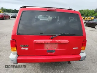 2001 Jeep Cherokee Sport with VIN 1J4FF48S31L515607, listed as a Copart auction lot 58614175 with 178,138 mi miles and Non repairable. Bid and sale history available at DreamBid. Image 6.
