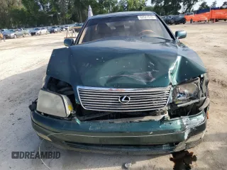 2000 Lexus LS 400 with VIN JT8BH28F9Y0171927, listed as a Copart auction lot 53521515 with 357,481 mi miles and Salvage Title. Bid and sale history available at carsss.com. Image 5.