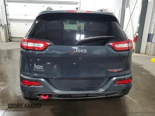 2017 Jeep Cherokee Trailhawk L Plus with VIN 1C4PJMBB8HW517248, listed as a Copart auction lot 79515134 with 78,928 mi miles and Salvage Title. Bid and sale history available at carsss.com. Image 6.