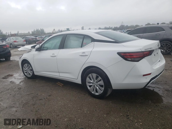 2023 Nissan Sentra S z VIN 3N1AB8BV2PY296485, wystawiony jako Copart lot #89249585 z przebiegiem 4 167 mil mil oraz Nie do naprawy • Non repairable. Historia ofert i sprzedaży dostępna na DreamBid. Obrazek 2.