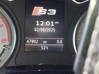 2016 Audi S3 Premium Plus with VIN WAUB1GFF8G1097864, listed as a IAAI auction lot 41507536 with 47,802 mi miles. Bid and sale history available at carsss.com. Image 15.