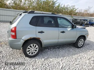 2007 Hyundai Tucson GL with VIN KM8JM72B87U573033, listed as a Copart auction lot 78674274 with 145,368 mi miles and Salvage Title. Bid and sale history available at carsss.com. Image 3.
