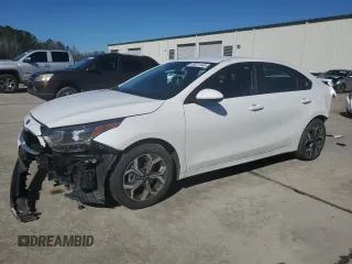 2021 Kia Forte LXS with VIN 3KPF24AD6ME290898, listed as a Copart auction lot 43021445 with 44,949 mi miles and Salvage Title. Bid and sale history available at carsss.com. Image 1.