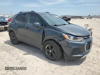 2021 Chevrolet Trax LT with VIN KL7CJPSB0MB325921, listed as a Copart auction lot 56986325 with 78,937 mi miles and Salvage title. Bid and sale history available at DreamBid. Image 4.