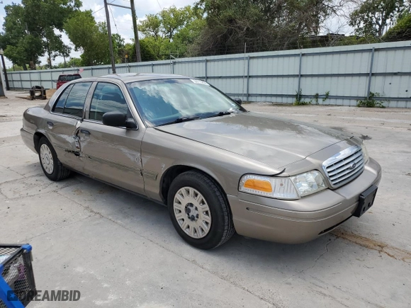 2005 Ford Crown Victoria Standard with VIN 2FAFP73WX5X144927, listed as a Copart auction lot 59713204 with 160,270 mi miles and Salvage Title. Bid and sale history available at carsss.com. Image 4.