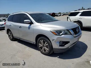 2017 Nissan Pathfinder SL with VIN 5N1DR2MN4HC687627, listed as a Copart auction lot 53003525 with 183,966 mi miles and Clean Title. Bid and sale history available at carsss.com. Image 4.