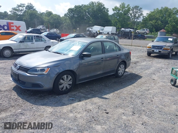 2012 Volkswagen Jetta S with VIN 3VW2K7AJ5CM334283, listed as a IAAI auction lot 42677509 with 161,576 mi miles and . Bid and sale history available at DreamBid. Image 2.
