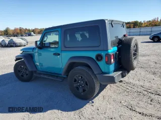 2020 Jeep Wrangler Sport with VIN 1C4GJXAG4LW178754, listed as a Copart auction lot 77232714 with 108,955 mi miles and Salvage title. Bid and sale history available at DreamBid. Image 2.