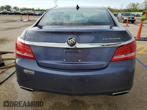 2015 Buick LaCrosse Leather with VIN 1G4GB5G38FF278510, listed as a Copart auction lot 52624855 with 96,030 mi miles and Salvage Title. Bid and sale history available at DreamBid. Image 6.