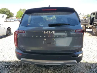 2022 Kia Telluride EX with VIN 5XYP34HC5NG299630, listed as a Copart auction lot 55472225 with 33,322 mi miles and Salvage title. Bid and sale history available at DreamBid. Image 6.
