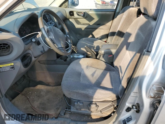 2003 Hyundai Santa Fe GLS with VIN KM8SC73D43U460083, listed as a Copart auction lot 70060594 with 0 mi miles and Salvage Title. Bid and sale history available at carsss.com. Image 7.