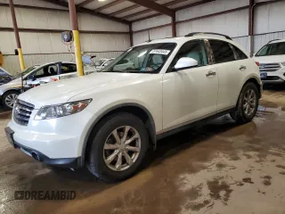 2008 Infiniti FX z VIN JNRAS08W18X209287, wystawiony jako Copart lot #51643445 z przebiegiem 101 437 mil mil oraz Szkoda całkowita • Salvage title. Historia ofert i sprzedaży dostępna na DreamBid. Obrazek 1.