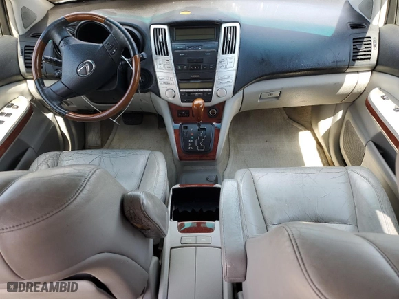 2004 Lexus RX 330 with VIN JTJHA31U540003756, listed as a Copart auction lot 52301975 with 0 mi miles and Salvage Title. Bid and sale history available at carsss.com. Image 8.