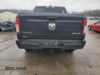 2020 Ram 1500 Big Horn с VIN 1C6RRFFG4LN230482, выставлен на аукционе Copart как лот 52608435 с пробегом 58 588 миль миль и Списание • Salvage title. История ставок и продаж доступна на DreamBid. Изображение 6.