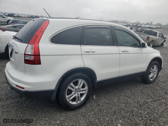 2011 Honda CR-V EX-L with VIN 5J6RE4H72BL001275, listed as a Copart auction lot 51733055 with 199,829 mi miles and Salvage Title. Bid and sale history available at carsss.com. Image 3.