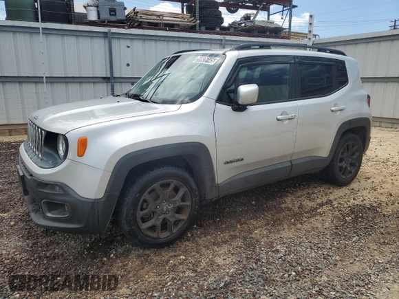 2017 Jeep Renegade Latitude with VIN ZACCJABB6HPE44536, listed as a Copart auction lot 59926145 with 79,487 mi miles and Clean title. Bid and sale history available at DreamBid. Image 1.