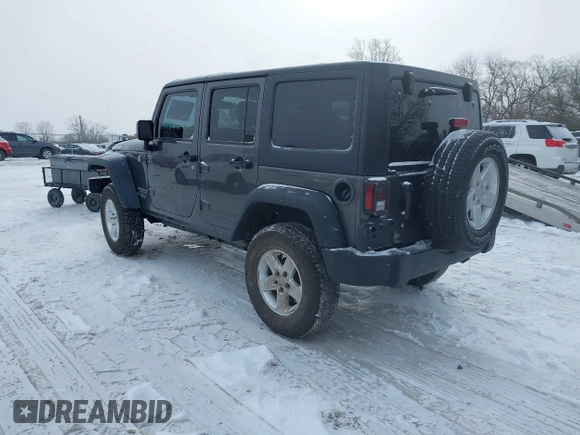2016 Jeep Wrangler Unlimited Rubicon with VIN 1C4BJWFG7GL192698, listed as a IAAI auction lot 41603236 with 69,620 mi miles. Bid and sale history available at carsss.com. Image 3.