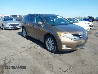 2012 Toyota Venza LE with VIN 4T3ZA3BB7CU057364, listed as a IAAI auction lot 42592927 with 156,864 mi miles and . Bid and sale history available at DreamBid. Image 1.