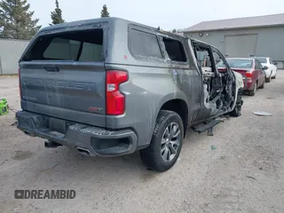 2021 Chevrolet Silverado 1500 RST with VIN 1GCUYEET7MZ260584, listed as a IAAI auction lot 41397065 with 1 mi miles. Bid and sale history available at carsss.com. Image 4.