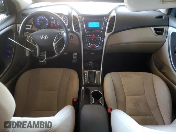 2013 Hyundai Elantra with VIN KMHD35LE1DU081548, listed as a Copart auction lot 59890855 with 112,527 mi miles and Salvage title. Bid and sale history available at DreamBid. Image 8.