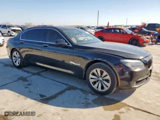 2011 BMW 7 Series 740Li with VIN WBAKB4C53BC574818, listed as a Copart auction lot 46913705 with 105,665 mi miles and Clean Title. Bid and sale history available at carsss.com. Image 4.