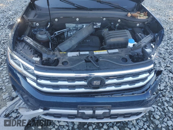 2021 Volkswagen Atlas S with VIN 1V2GC2CA5MC231193, listed as a Copart auction lot 86912884 with 25,595 mi miles and Salvage title. Bid and sale history available at DreamBid. Image 14.
