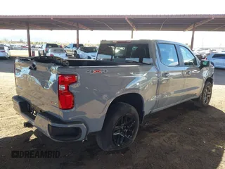 2024 Chevrolet Silverado 1500 RST with VIN 1GCUDEED8RZ406938, listed as a IAAI auction lot 41361463 with 2,763 mi miles. Bid and sale history available at carsss.com. Image 4.