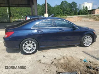 2018 Mercedes-Benz CLA 250 with VIN WDDSJ4EB2JN553198, listed as a Copart auction lot 59748895 with 133,215 mi miles and Clean title. Bid and sale history available at DreamBid. Image 3.