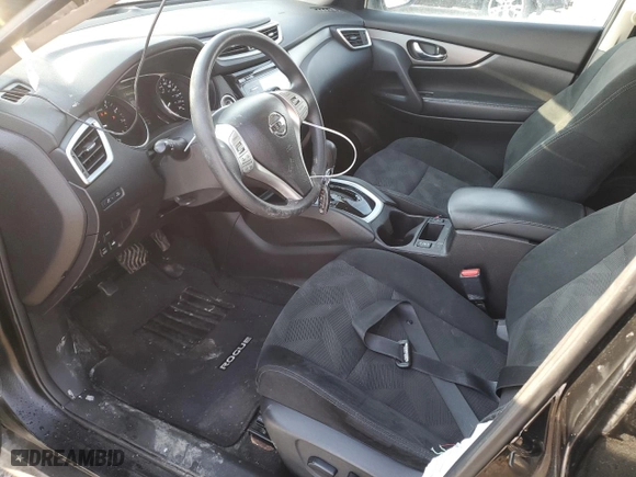 2015 Nissan Rogue S with VIN 5N1AT2MV7FC843872, listed as a Copart auction lot 48416045 with 179,965 mi miles and Salvage Title. Bid and sale history available at carsss.com. Image 7.
