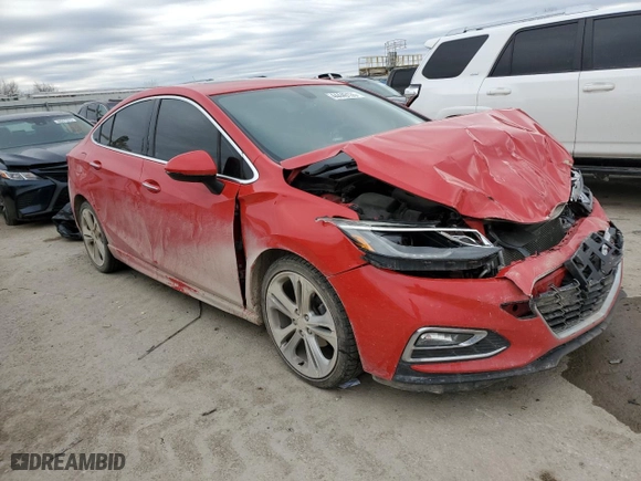 2016 Chevrolet Cruze Premier with VIN 1G1BG5SM1G7328488, listed as a Copart auction lot 44449135 with 148,170 mi miles and Salvage Title. Bid and sale history available at carsss.com. Image 4.