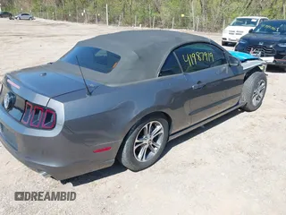 2014 Ford Mustang V6 with VIN 1ZVBP8EM2E5293227, listed as a IAAI auction lot 41987919 with 70,871 mi miles. Bid and sale history available at carsss.com. Image 4.