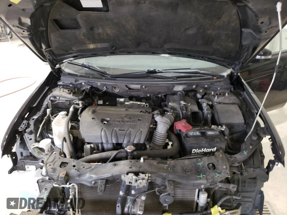 2017 Mitsubishi Lancer ES with VIN JA32U2FUXHU012727, listed as a Copart auction lot 76122994 with 75,380 mi miles and Salvage Title. Bid and sale history available at carsss.com. Image 11.