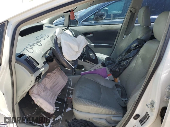 2011 Toyota Prius I with VIN JTDKN3DU0B5321518, listed as a Copart auction lot 55090025 with 160,308 mi miles and Salvage Title. Bid and sale history available at DreamBid. Image 7.
