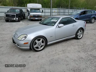 2001 Mercedes-Benz SLK 230/320 z VIN WDBKK65F51F218161, wystawiony jako Copart lot #54087855 z przebiegiem 41 418 mil mil oraz Szkoda całkowita • Salvage title. Historia ofert i sprzedaży dostępna na DreamBid. Obrazek 1.