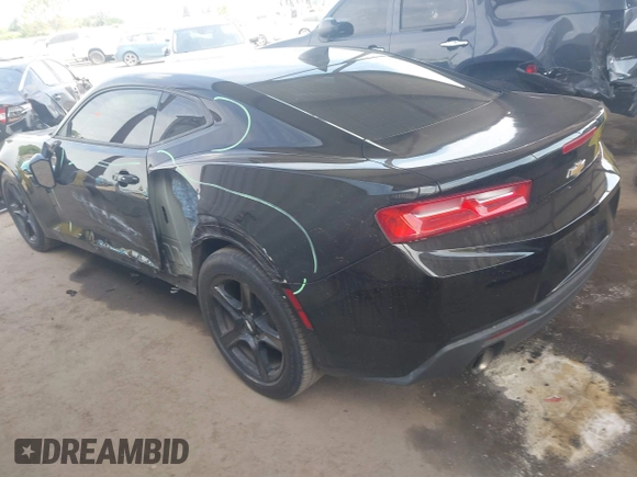 2016 Chevrolet Camaro 1LT with VIN 1G1FB1RS1G0141953, listed as a IAAI auction lot 42064827 with 107,336 mi miles. Bid and sale history available at carsss.com. Image 3.