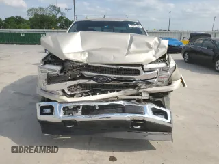 2018 Ford F-150 XL with VIN 1FTEW1E55JFB11639, listed as a Copart auction lot 53542705 with 39,367 mi miles and Salvage Title. Bid and sale history available at carsss.com. Image 5.