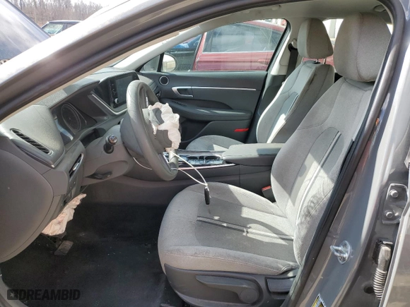 2021 Hyundai Sonata SE with VIN 5NPEG4JA5MH069145, listed as a Copart auction lot 47128885 with 124,485 mi miles and Salvage Title. Bid and sale history available at carsss.com. Image 7.