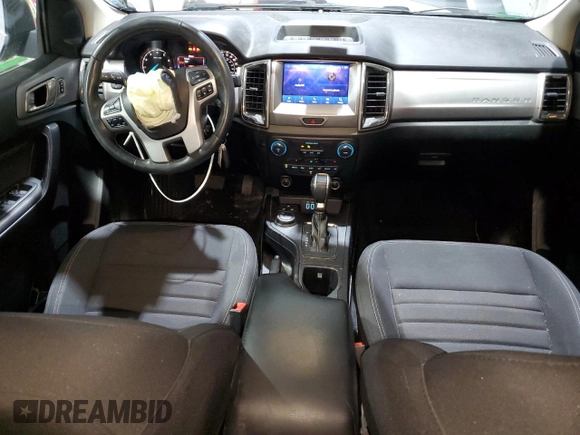 2021 Ford Ranger XL with VIN 1FTER4FH9MLD87782, listed as a Copart auction lot 88584485 with 58,230 mi miles and Salvage Title. Bid and sale history available at DreamBid. Image 8.