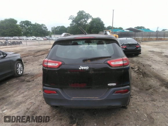 2014 Jeep Cherokee Latitude with VIN 1C4PJLCB1EW231178, listed as a IAAI auction lot 42128894 with 121,412 mi miles. Bid and sale history available at carsss.com. Image 16.
