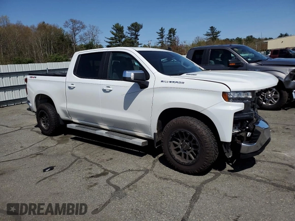 2021 Chevrolet Silverado 1500 LT z VIN 3GCUYDETXMG270715, wystawiony jako Copart lot #54745355 z przebiegiem Nie podano mil oraz Szkoda całkowita • Salvage title. Historia ofert i sprzedaży dostępna na DreamBid. Obrazek 4.