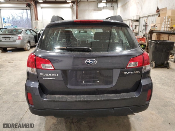 2012 Subaru Outback 2.5i with VIN 4S4BRCAC2C3209845, listed as a Copart auction lot 49063925 with 193,483 mi miles and Clean Title. Bid and sale history available at carsss.com. Image 6.