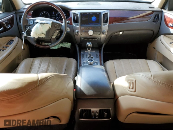 2011 Hyundai Equus Signature с VIN KMHGH4JF5BU036386, выставлен на аукционе Copart как лот 43014095 с пробегом 142 901 миль миль и Списание • Salvage title. История ставок и продаж доступна на DreamBid. Изображение 8.