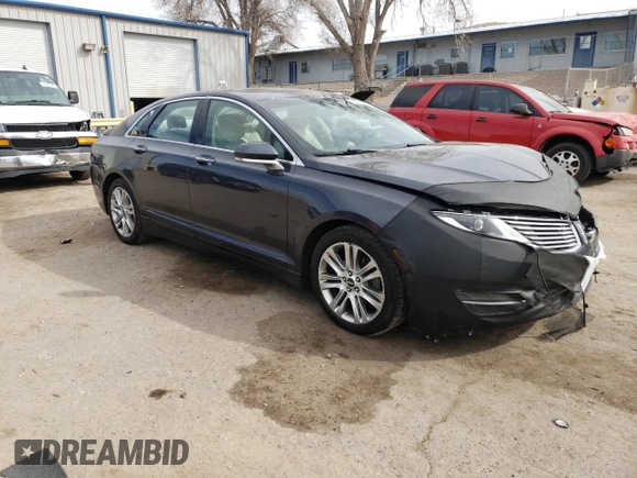 2014 Lincoln MKZ with VIN 3LN6L2G94ER804483, listed as a Copart auction lot 44437635 with 167,796 mi miles and Salvage Title. Bid and sale history available at DreamBid. Image 4.
