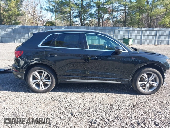 2022 Audi Q3 S line Premium Plus z VIN WA1EECF34N1048557, wystawiony jako IAAI lot #41758015 z przebiegiem 38 234 mil mil oraz . Historia ofert i sprzedaży dostępna na DreamBid. Obrazek 13.