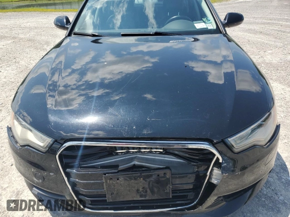2013 Audi A6 Premium Plus with VIN WAUGGAFC4DN096402, listed as a Copart auction lot 63414095 with 141,483 mi miles and Salvage title. Bid and sale history available at DreamBid. Image 11.