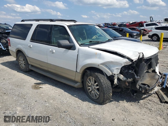 2009 Ford Expedition EL Eddie Bauer with VIN 1FMFK18599EB10650, listed as a Copart auction lot 63792234 with 0 mi miles and Salvage Title. Bid and sale history available at carsss.com. Image 4.