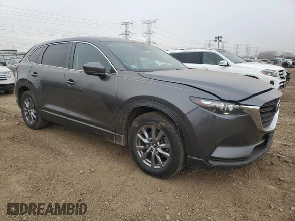 2018 Mazda CX-9 Sport with VIN JM3TCBBY1J0213082, listed as a Copart auction lot 85384674 with 109,156 mi miles and Salvage Title. Bid and sale history available at carsss.com. Image 4.