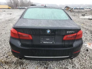 2018 BMW 5 Series 530e xDrive with VIN WBAJB1C56JB085246, listed as a Copart auction lot 43866375 with Not Provided miles and Salvage Title. Bid and sale history available at DreamBid. Image 6.